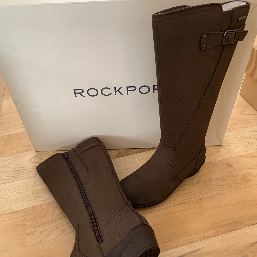 Rockport Rayna tall waterproof leather boot